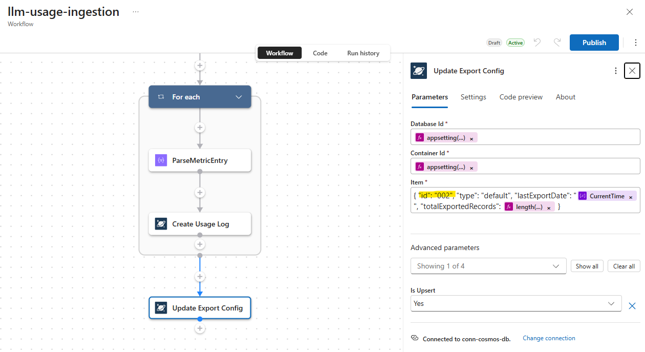 llm-usage-ingestion workflow task 2