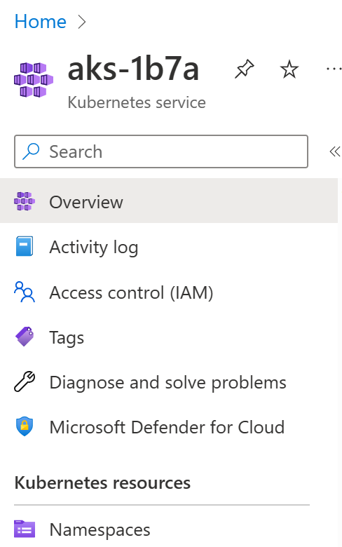 Defender for Cloud Menu