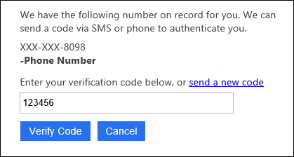 Phone authentication