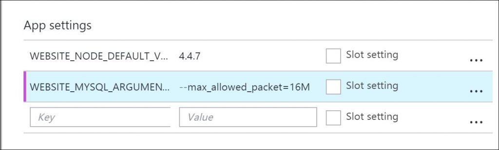 appsetting_mysql_arguments