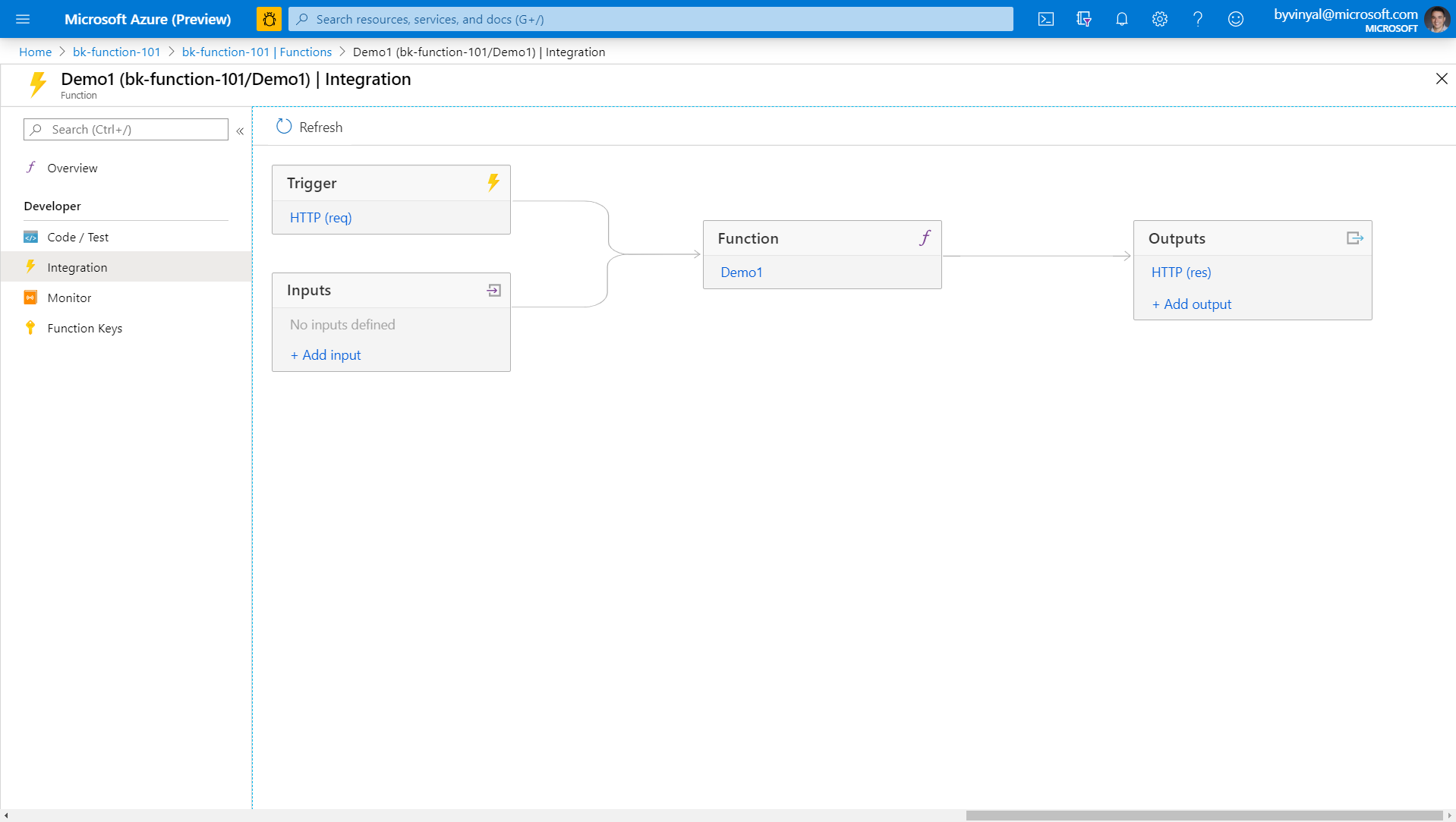 New functions integrate