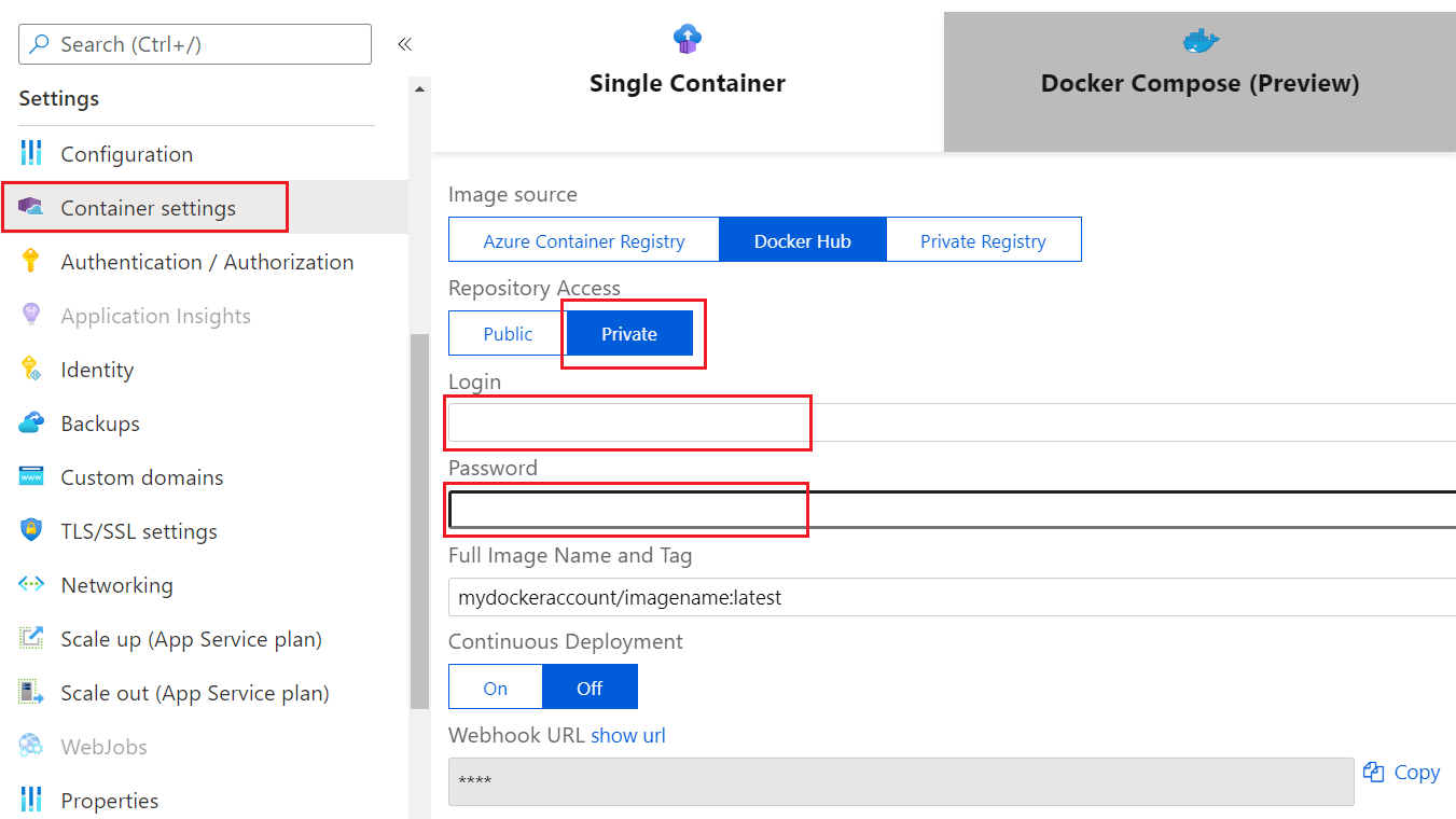 Docker Hub Private Access