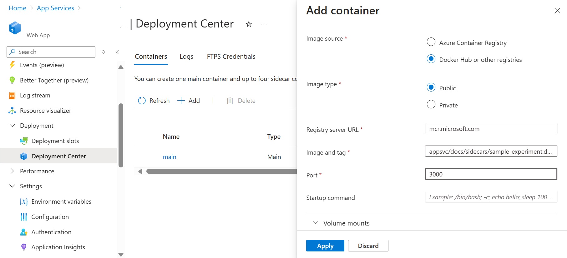 Sidecar-dynatrace