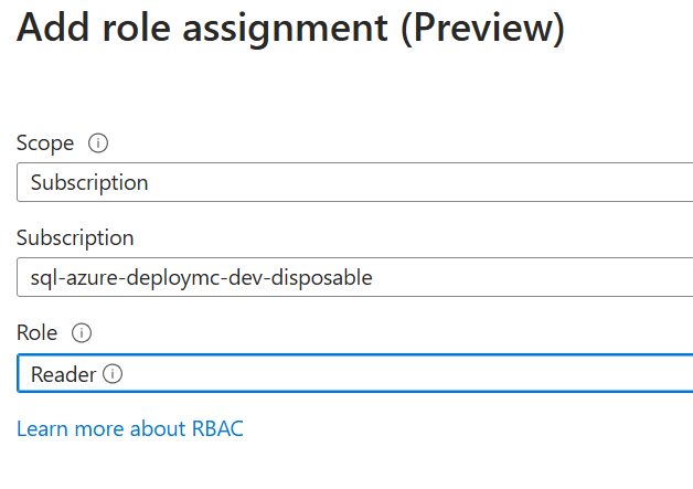 Role Assignment