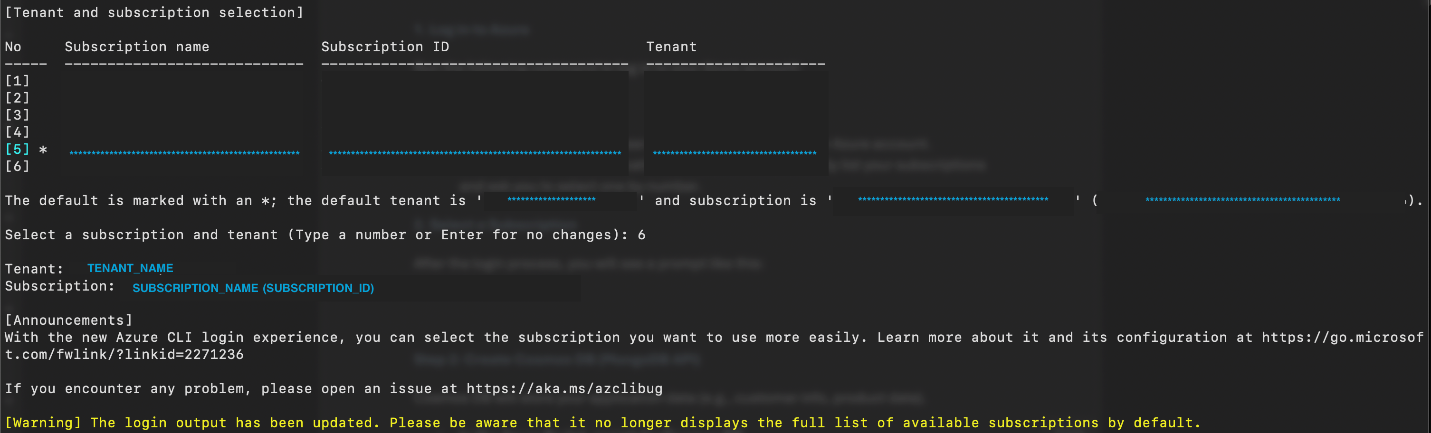 image of terminal response