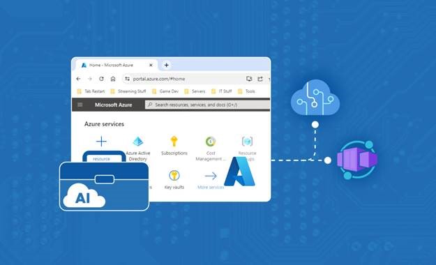 image of intelligent apps on Azure Container Apps with Azure AI