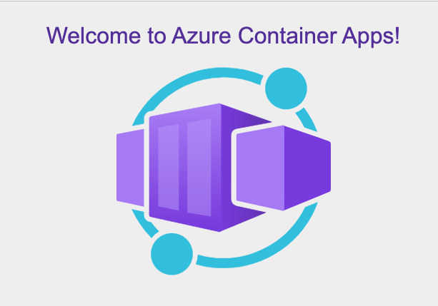 Container App Hello World