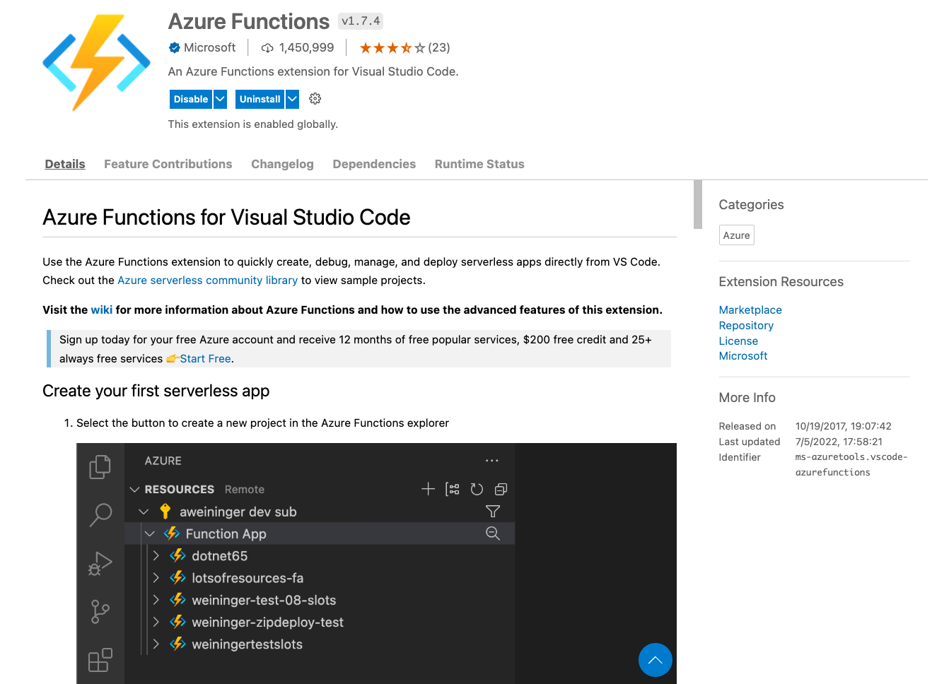 Visual Studio Code Extension for VS Code