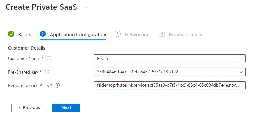 Managed Application deployment step 2