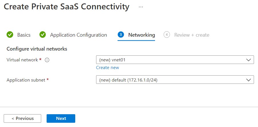 Managed Application deployment step 3