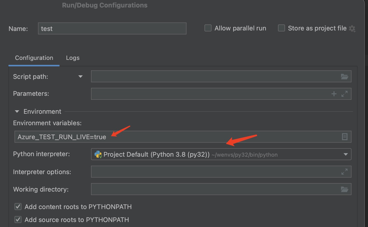 pycharm_env