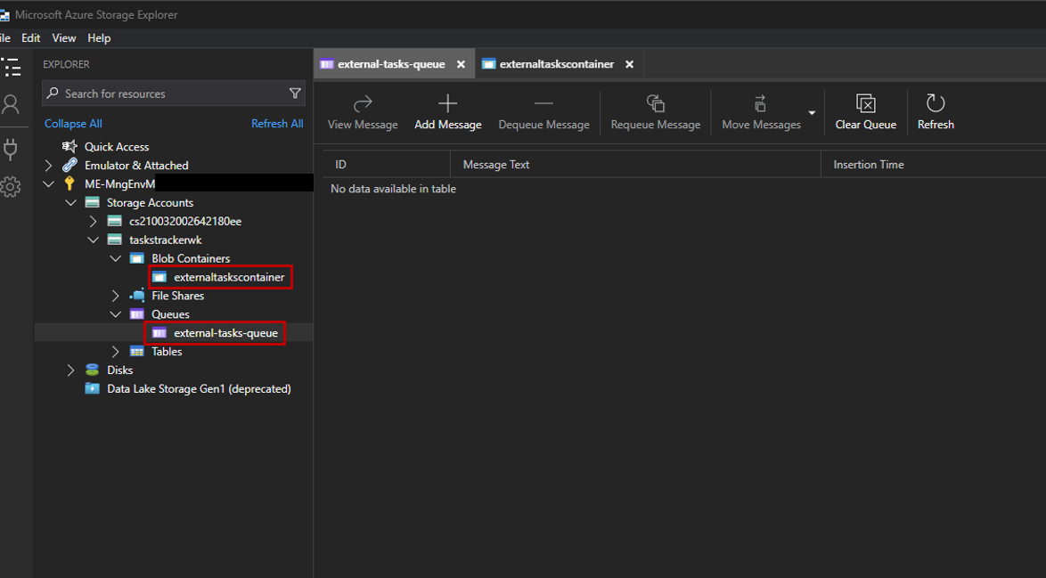 Azure-storage-explorer