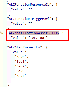 Notification Assets - New suffix