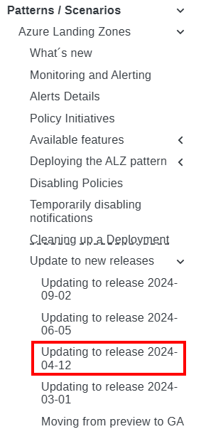 Updating from release