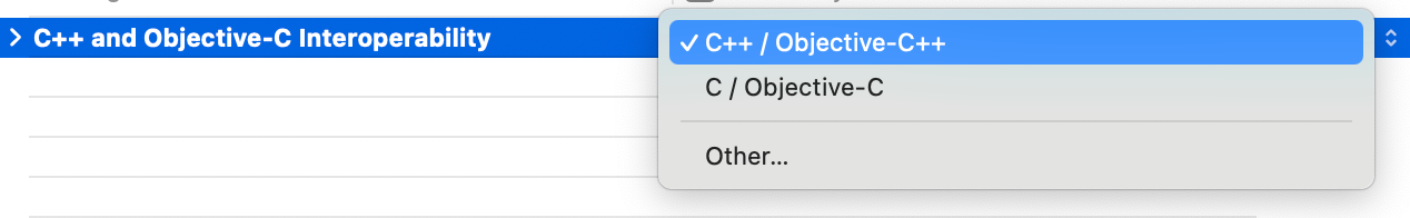 C++ / Objective-C++