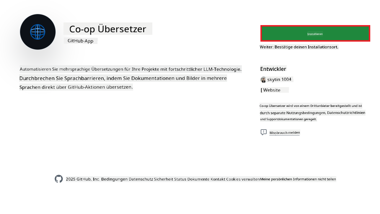 App installieren