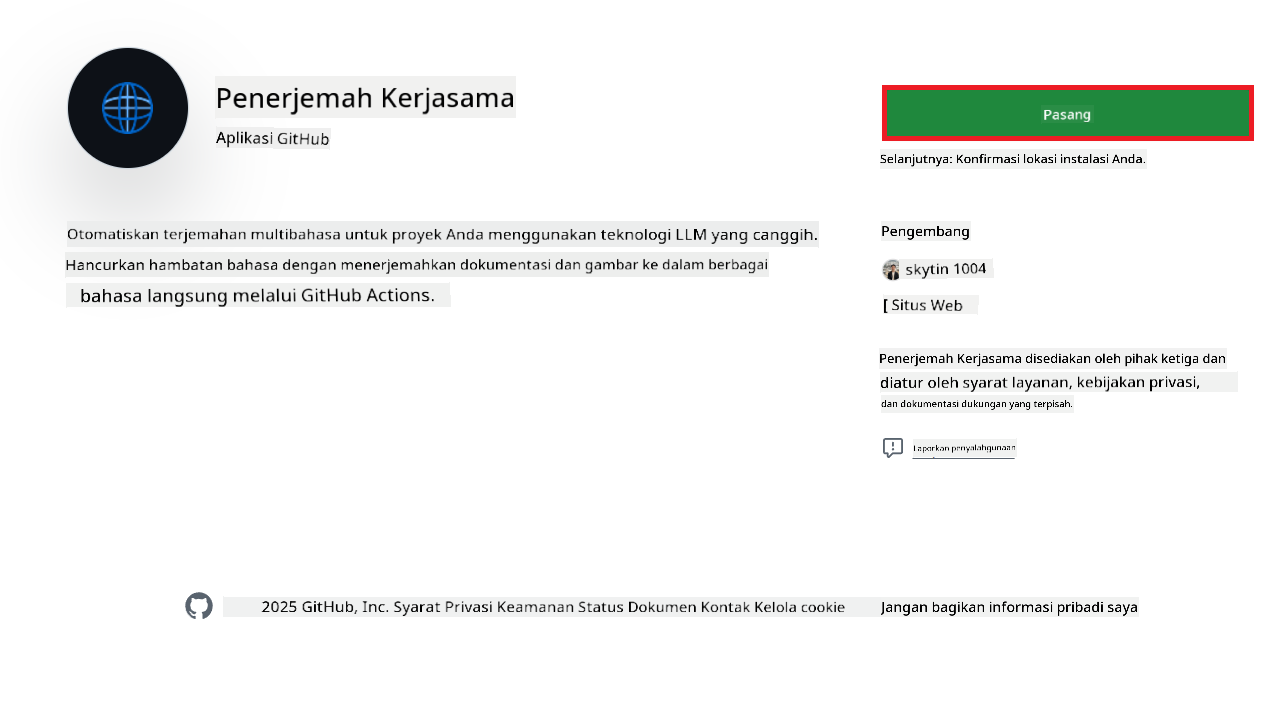Install app