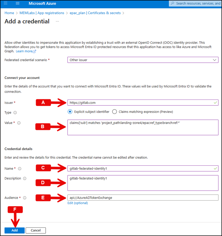 Azure-Service-Principal-OIDC-Auth
