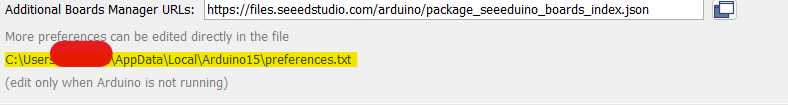 arduino files location