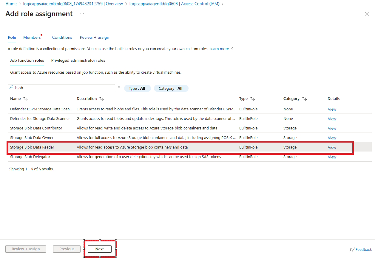 Add role assignment