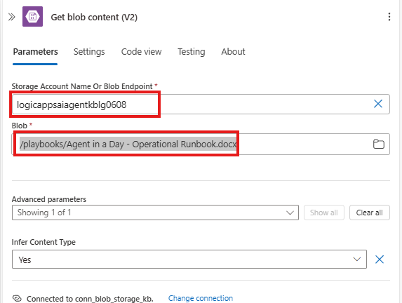 Get Blob Content Configuration