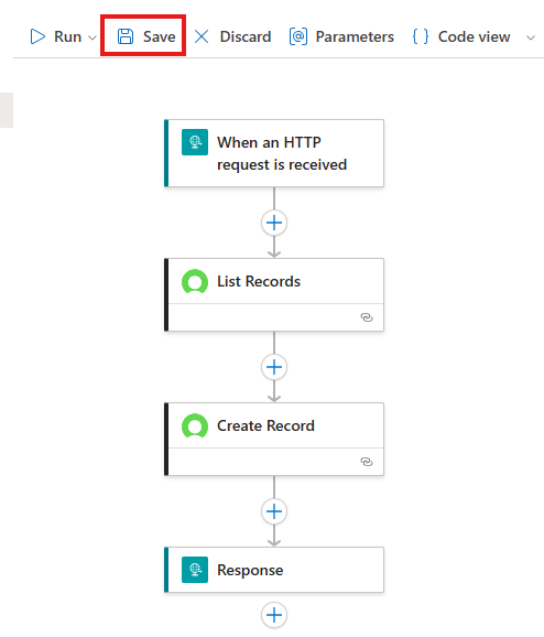 Save Workflow