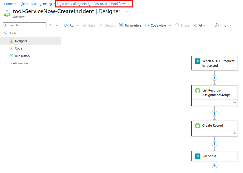 Return to workflows
