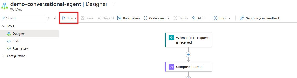 Run Workflow