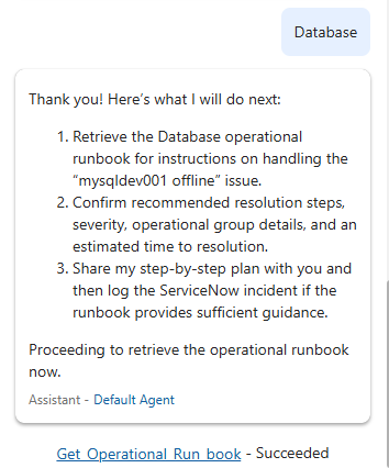 Agent Response - Part 1 - The Plan