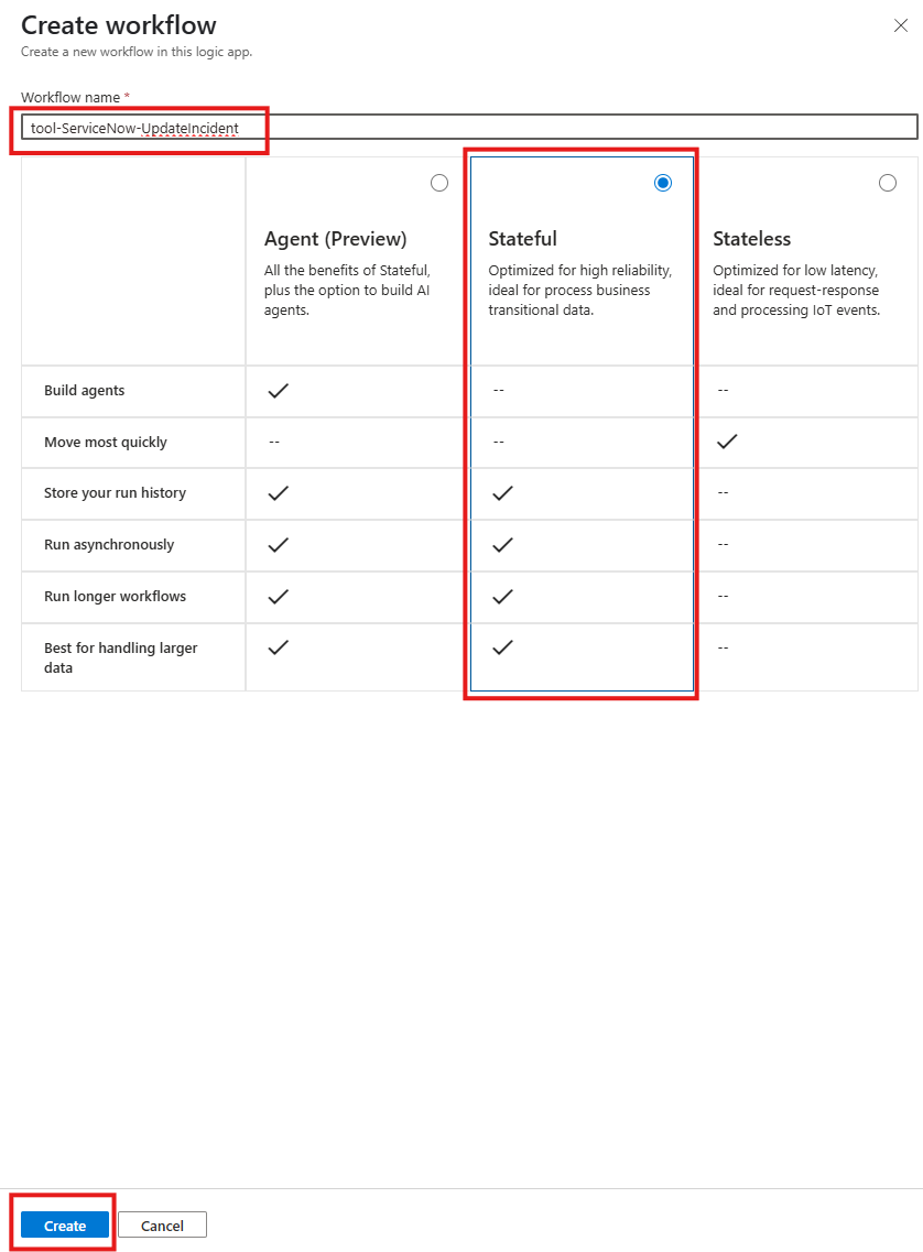 Create Stateful Workflow