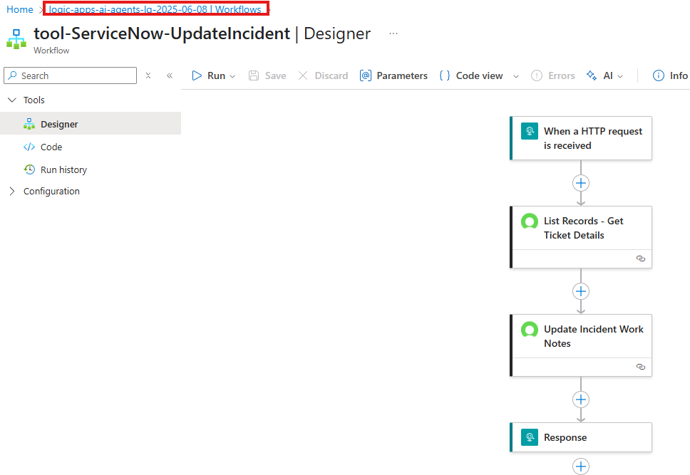 Return to workflows