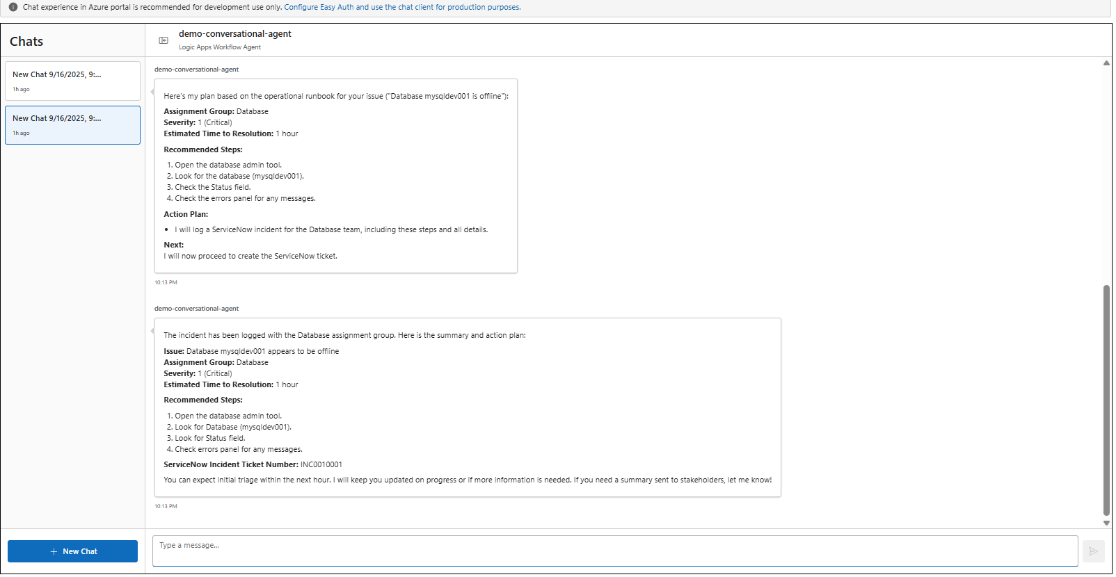 Chat History