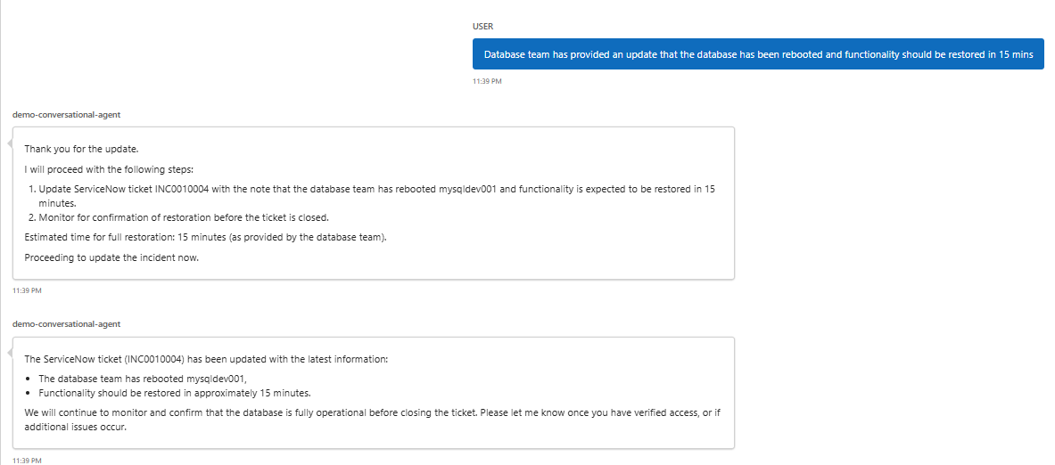Prompt 2 Response - Incident Updated