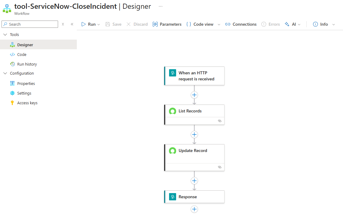 Review Workflow using Designer