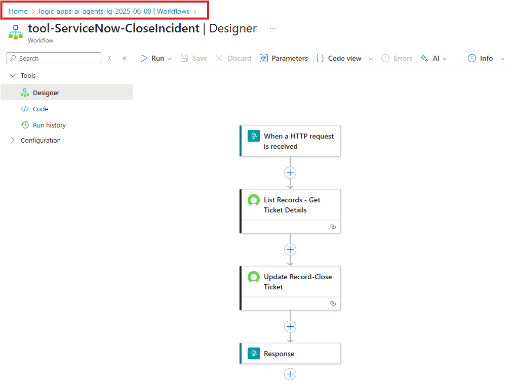 Return to workflows