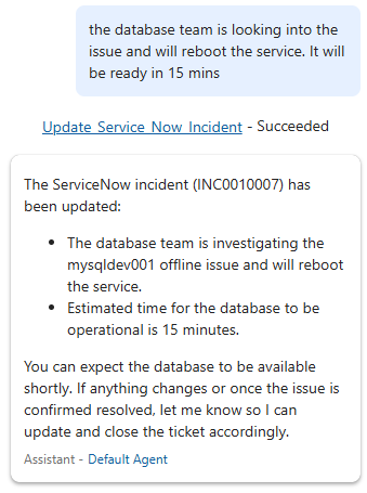 Prompt 2 Response - Incident Updated