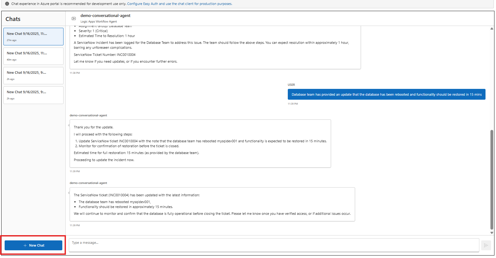 Chat History