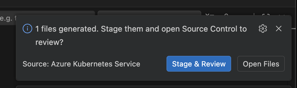 Container Assist flow step 14